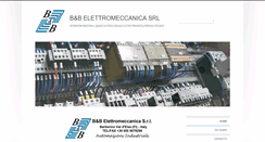 Desktop Screenshot of beb-elettromeccanica.net